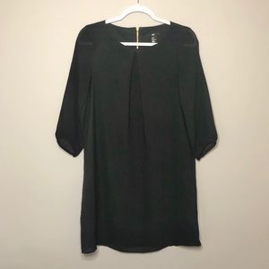 H&M Black Tunic Shift Dress